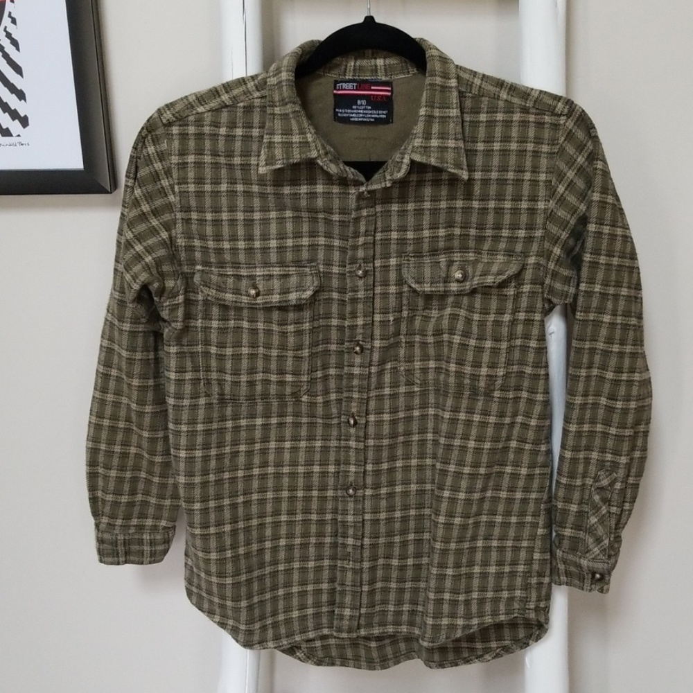 Boys button down shirt
